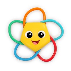 BABY EINSTEIN Kousátko s chrastítkem Soothing Star bez BPA 0m+ - Soothing Star