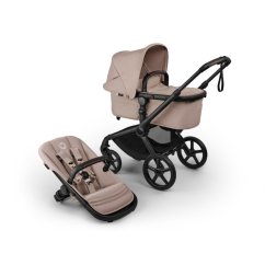 BUGABOO Fox 5 Renew kompletný - ČIERNA/DESERT TAUPE MELANGE-DESERT TAUPE MELANGE