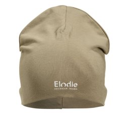 ELODIE DETAILS Bavlnená čapica LOGO Beanies výpredaj - Warm Sand 0-6m.