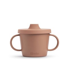 ELODIE DETAILS Hrnek s oušky Sippy Cup - Soft Terracotta