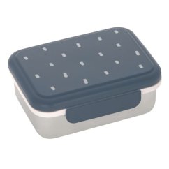 Lässig Krabička na svačinu Lunchbox z nerezovej ocele - Happy Prints midnight blue