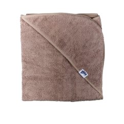 XKKO BIO bavlnená froté osušku s kapucňou Organic 90x90 - Atmosphere.