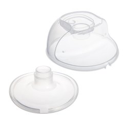 CANPOL BABIES Náhradný silikónový lievik 24mm a zásobník na mlieko k odsávačke materského mlieka SmartSense - Náhradný silikónový lievik 24mm a zásobník na mlieko