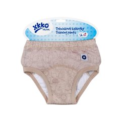KIKKO Tréninkové kalhotky XKKO Organic - Safari Atmosphere - Veľkosť M