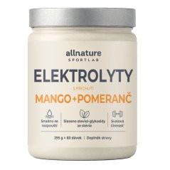 SPORTLAB Elektrolyty mango + pomaranč 295 g - Mango + pomaranč 295 g