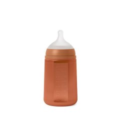SUAVINEX-KOJENECKÁ LÁHEV-240 ml-M-COLOUR ESSENCE-cihlová