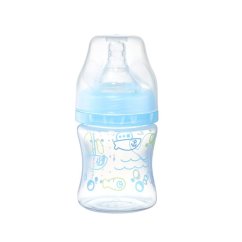 Antikoliková fľaša Babyono 120ml - modrá 120ml.
