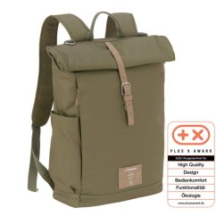 Lassig Batoh Green Label Rolltop Backpack - olivový