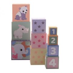 The Wildies Family stohovacie kocky 10ks 18m+