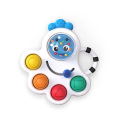 BABY EINSTEIN Hračka senzorická chrastítko a kousátko Opus 's Shape Pops ™ 3m + - Opus 's Shape Pops ™ 3m +.