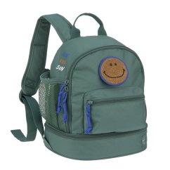 LÄSSIG Detský batoh Mini Backpack Little Gang, 6.5 l - tmavozelený