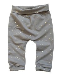 PINKIE Tepláčky Shine Gold - Grey 86-92 4084