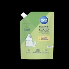 CANPOL BABIES Ekologický mycí prostriedok na dojčenské fľaše a cumlíky - náhradná náplň 1000 ml - náhradná náplň 1000 ml