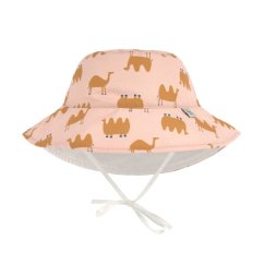 Lässig SPLASH Sun Protection Bucket Hat-Letný klobúčik UV - camel pink 19-36 m.