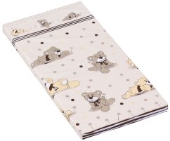 Molitanová matrace do postýlky Scarlett  120 x 60 x 6 cm - Béžová 120 x 60 x 6 cm