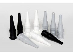 Zdravá lahev Náhradná hubica - Čierna.