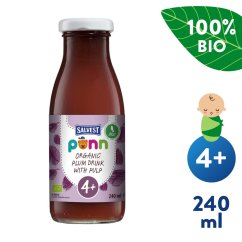 SALVEST Põnn BIO Slivková šťava s dužinou (240 ml) - SALVEST Põnn BIO Slivková šťava s dužinou (240 ml)