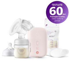 Philips AVENT Odsávačka materského mlieka elektrická SCF395/31 - Odsávačka mlieka elektrická SCF395/31