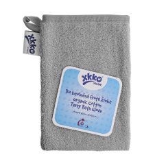 KIKKO BIO bavlnená froté žinka XKKO Organic - Silver