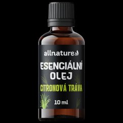 ALLNATURE Esenciálny olej Citrónová tráva 10 ml - Citrónová tráva 10 ml