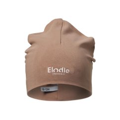 ELODIE DETAILS Jarná bavlnená čiapka Logo Beanies - Soft Terracotta, 1-2 roky