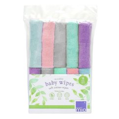 Bambino Mio Opakovane použiteľné detské obrúsky 10ks - cloud 10 ks.