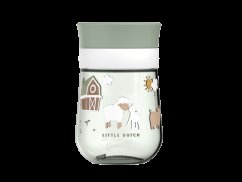 LITTLE DUTCH Trénovací hrnček 360° 300 ml 9m+ - Farma