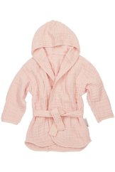 MEYCO Mušelínový župánek - Soft pink 98/104