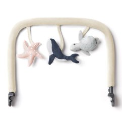 ERGOBABY EVOLVE hračka na lehátko - Ocean wonders - Cream