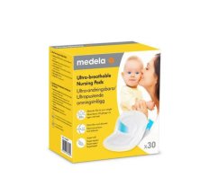 MEDELA Jednorazové prsné vložky ultra priedušné - 30 ks