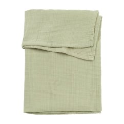 MEYCO Mušelínová prikrývka 100 x 150 - Soft olive