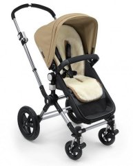 BUGABOO Oboustranná vlněná vložka/podložka - Podložka vlněná Off White.