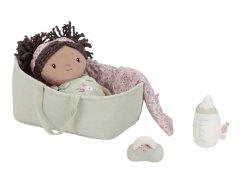 LITTLE DUTCH Bábika v košíku Evi - Bábika v košíku Evi