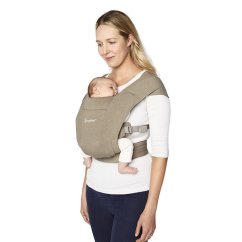 ERGOBABY Nosítko EMBRACE - SOFT KNIT - SOFT OLIVOVÁ