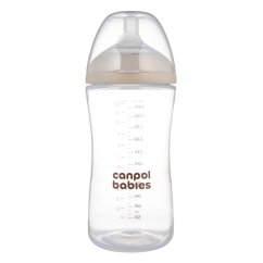 CANPOL BABIES Fľaša antikoliková Natural Shape 330ml - 330ml