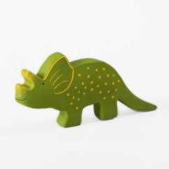 Tikiri Baby dinosaurus z prírodného kaučuku - Triceratops (Trice)