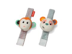 INFANTINO Hračky na ruku Opička & Panda - Hračky na ruku Opička & Panda.