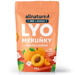 ALLNATURE Sušené marhule - 30 g