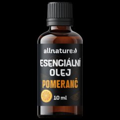 ALLNATURE Esenciálny olej Pomaranč 10 ml - Pomaranč 10 ml