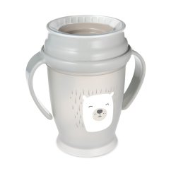 LOVI Hrneček 360° BUDDY MEDVEDÍK 250ml 9m+ - 250ml.