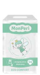 MonPeri Jednorázové detské plienky ECO comfort M - plienky ECO comfort M