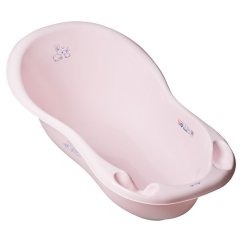 TEGA Anatomická vanička s výpustí 102 cm LUX - Bunny ružová.