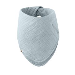 BIBS mušelínový slintáček Bandana z BIO bavlny - Baby Blue