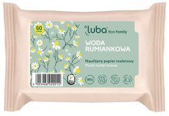 LUBA vlhčený toaletný papier 50 ks - harmanček 50 ks