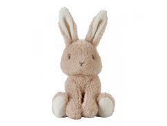 LITTLE DUTCH Králíček plyšový 15 cm Newborn Naturals - Králíček plyšový 15 cm