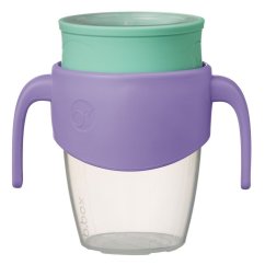 B.BOX 360° netekúcí učící hrnček 250 ml - Lilac pop.