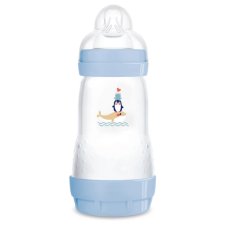 MAM Detská antikoliková fľaša 260 ml 2+m - tučniak