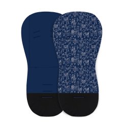 PETITE&MARS Vložka do kočárku Foamy - Black Cats