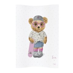 Podložka prebaľovacia 2-hranná mäkká (48x70) Cosy Fluffy Puffy - Nelly.