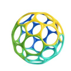 OBALL Hračka Oball Classic 10 cm  0m+ - modro/zelená